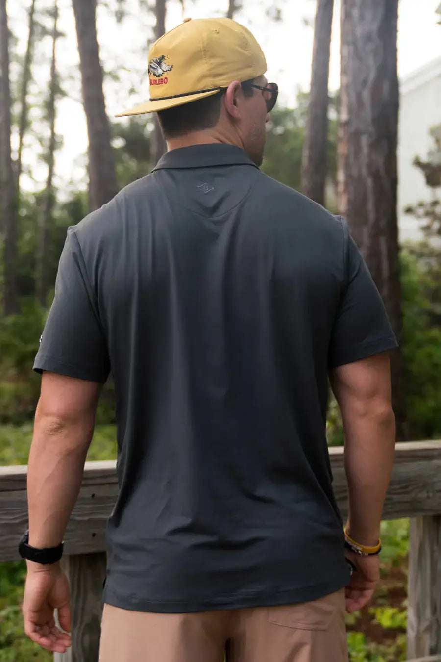 Performance Polo - Gun Metal Grey