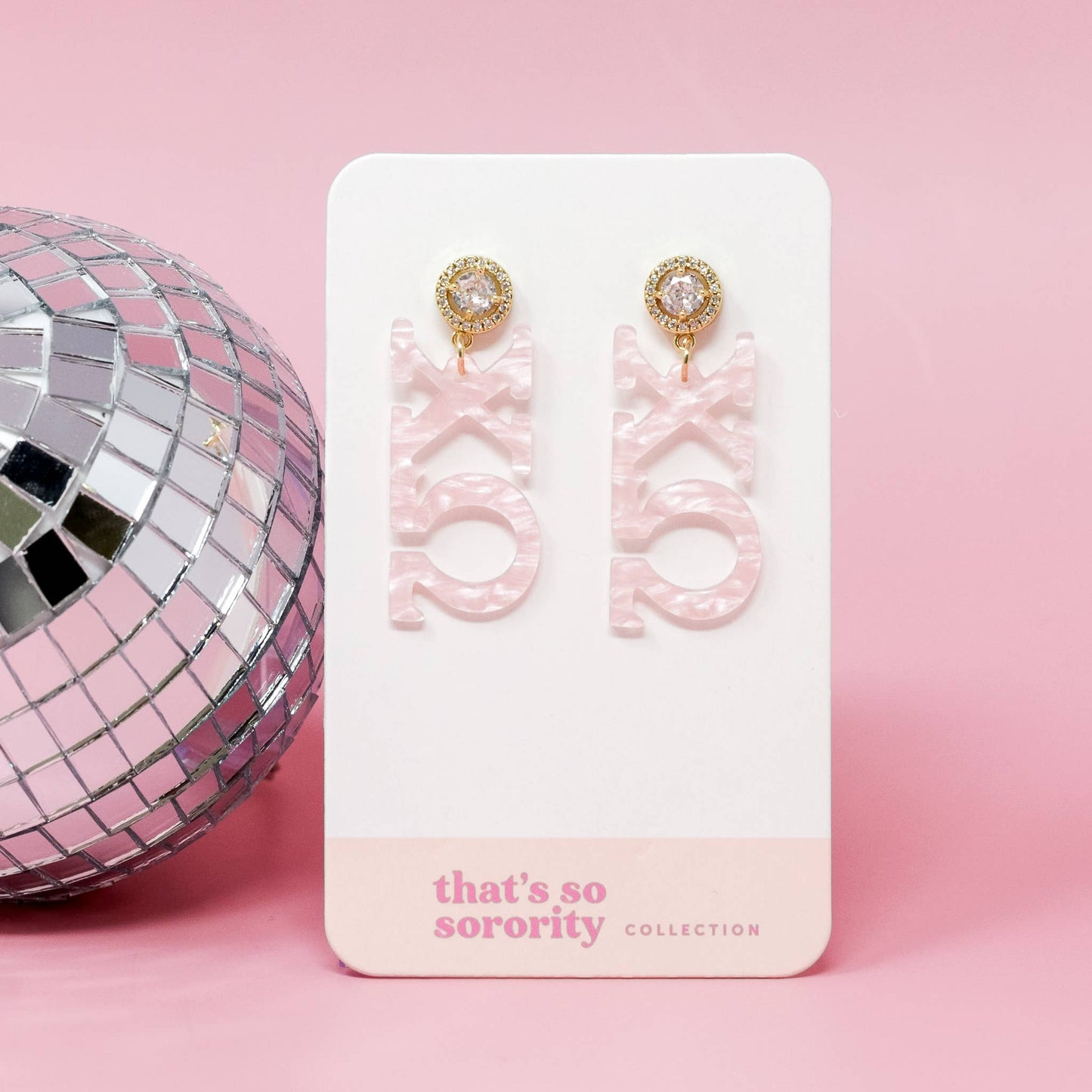 Sorority Acrylic Earrings