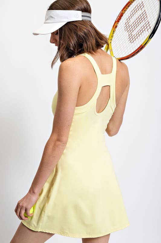 Butter Soft Tennis Romper Dress