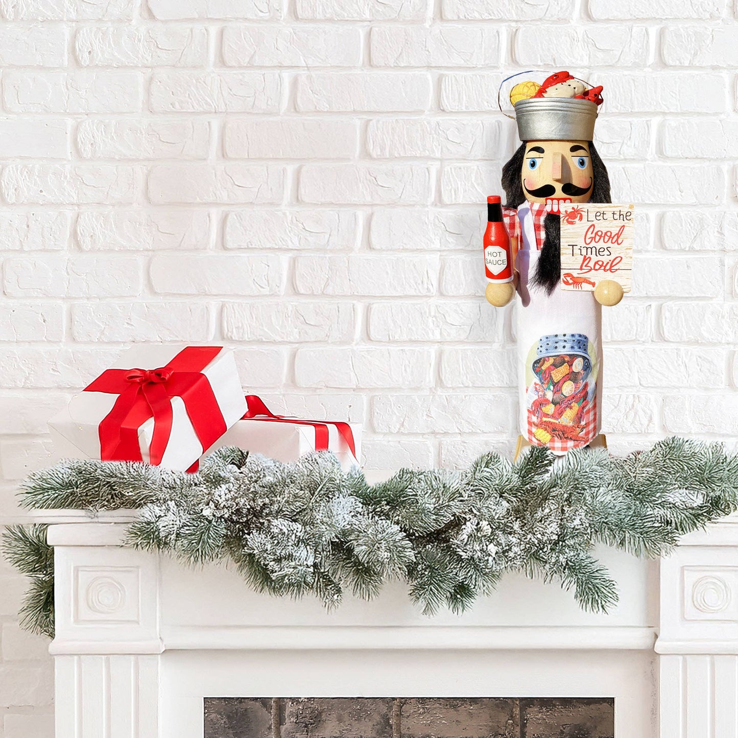 14" Let the Good Times Boil Nutcracker