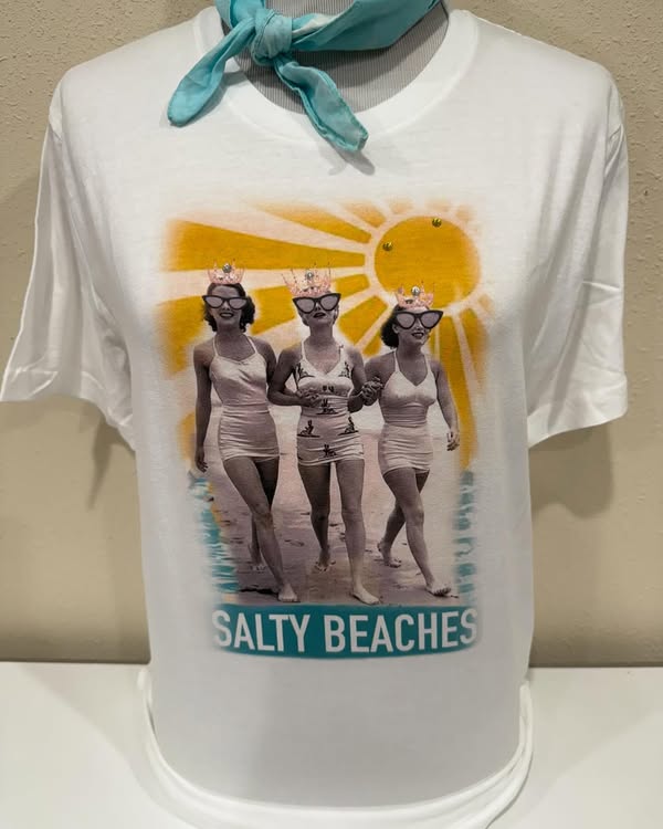 Salty Beaches Tee
