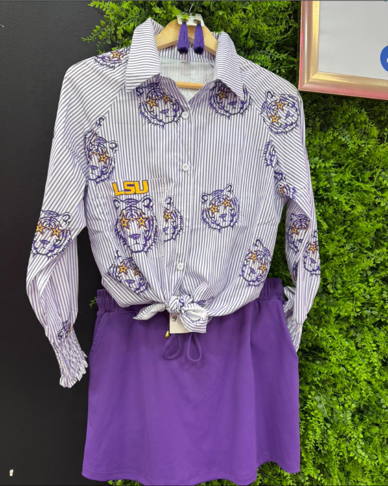 Women's LSU Button Down