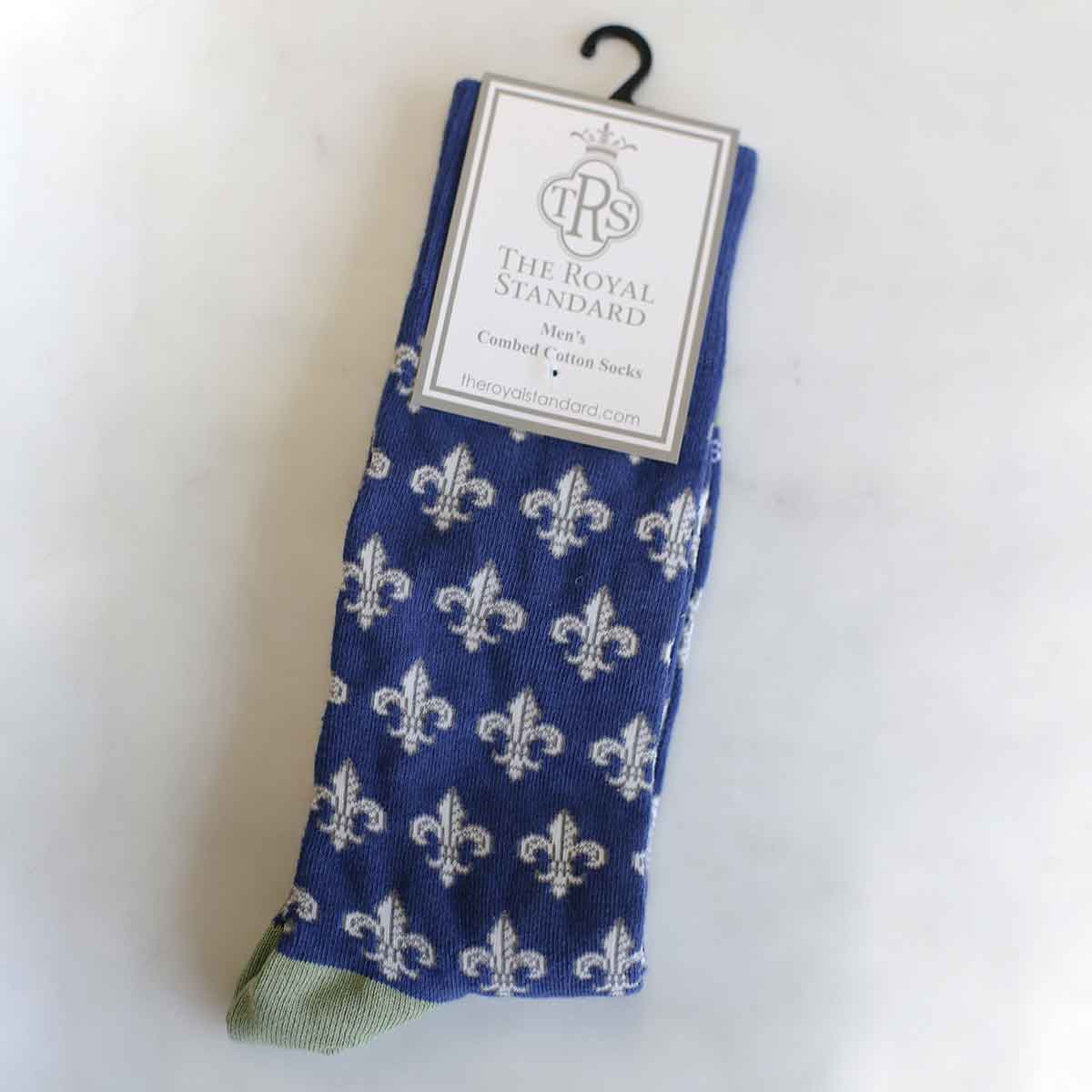 Men's Fleur de Lis Socks