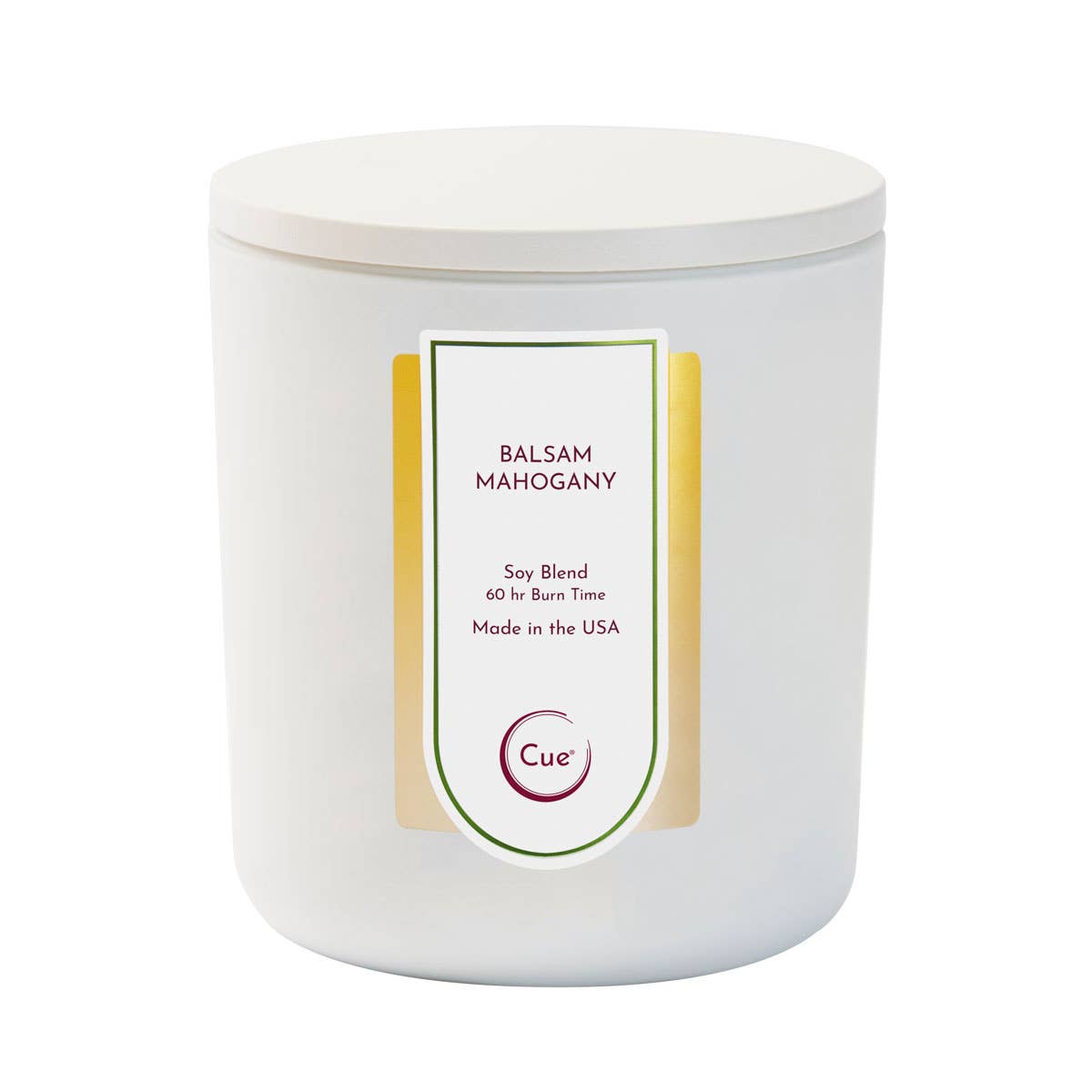 12oz | Balsam Mahogany Winter Candle | Soy Blend Wax | Vegan