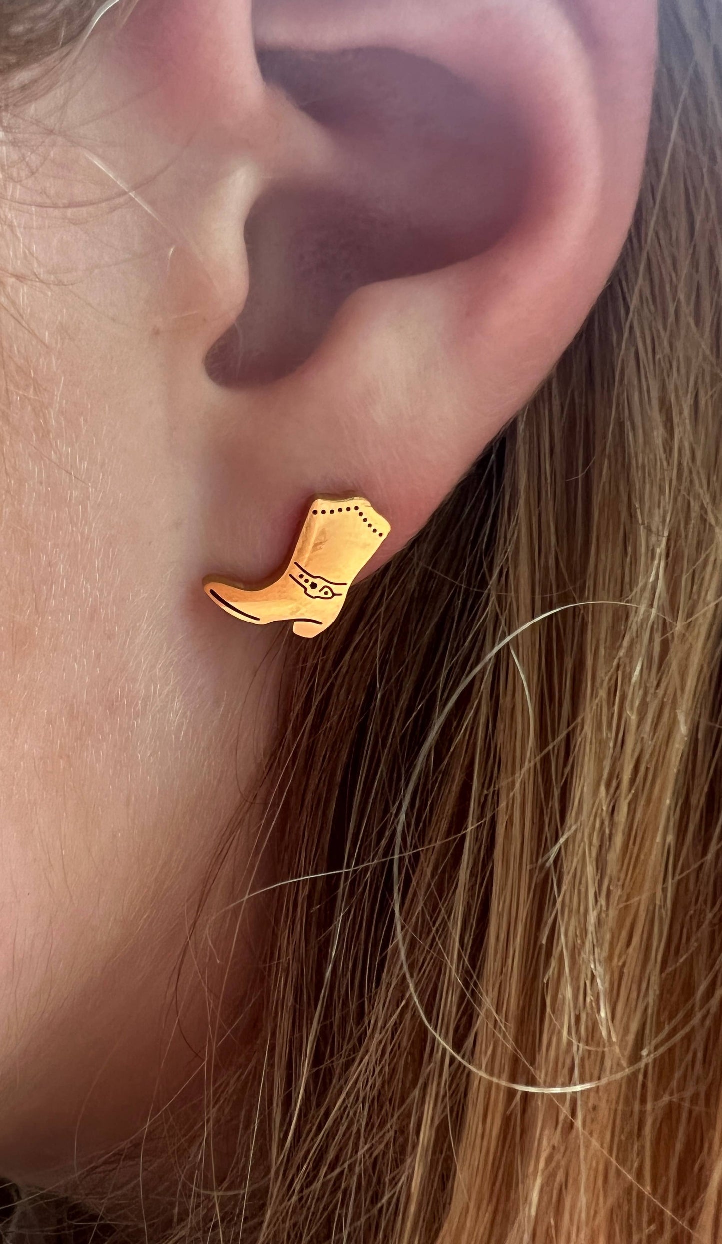 Cowboy Hat & Boots Earrings