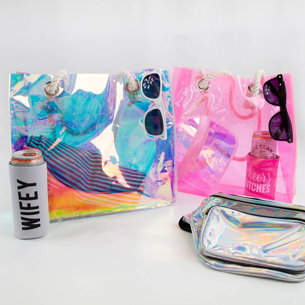 Neon Tote Bag: Beach & Bachelorette Party Gifts & Favors