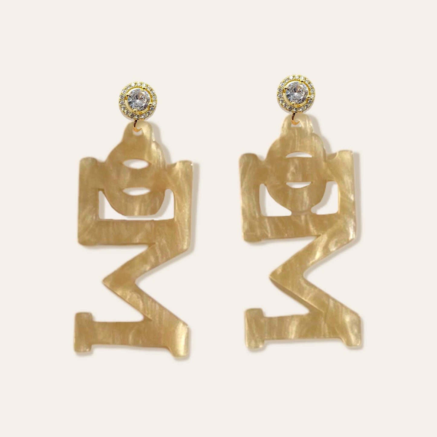 Sorority Acrylic Earrings