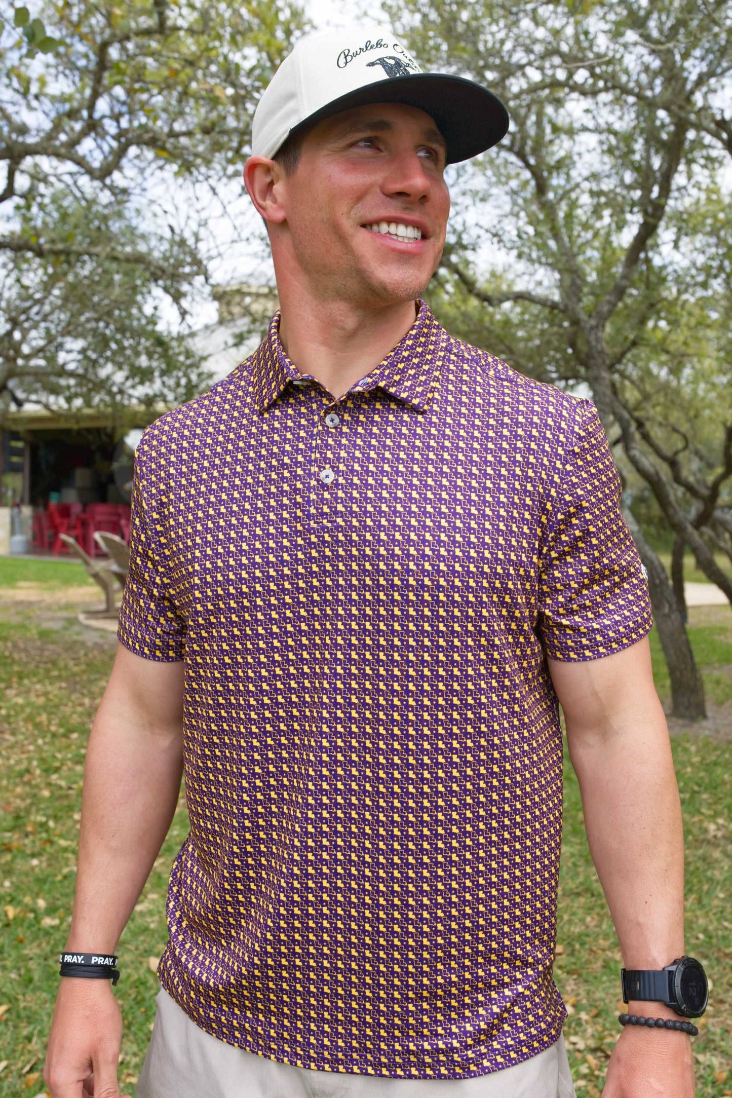 Performance Polo - Louisiana Purple