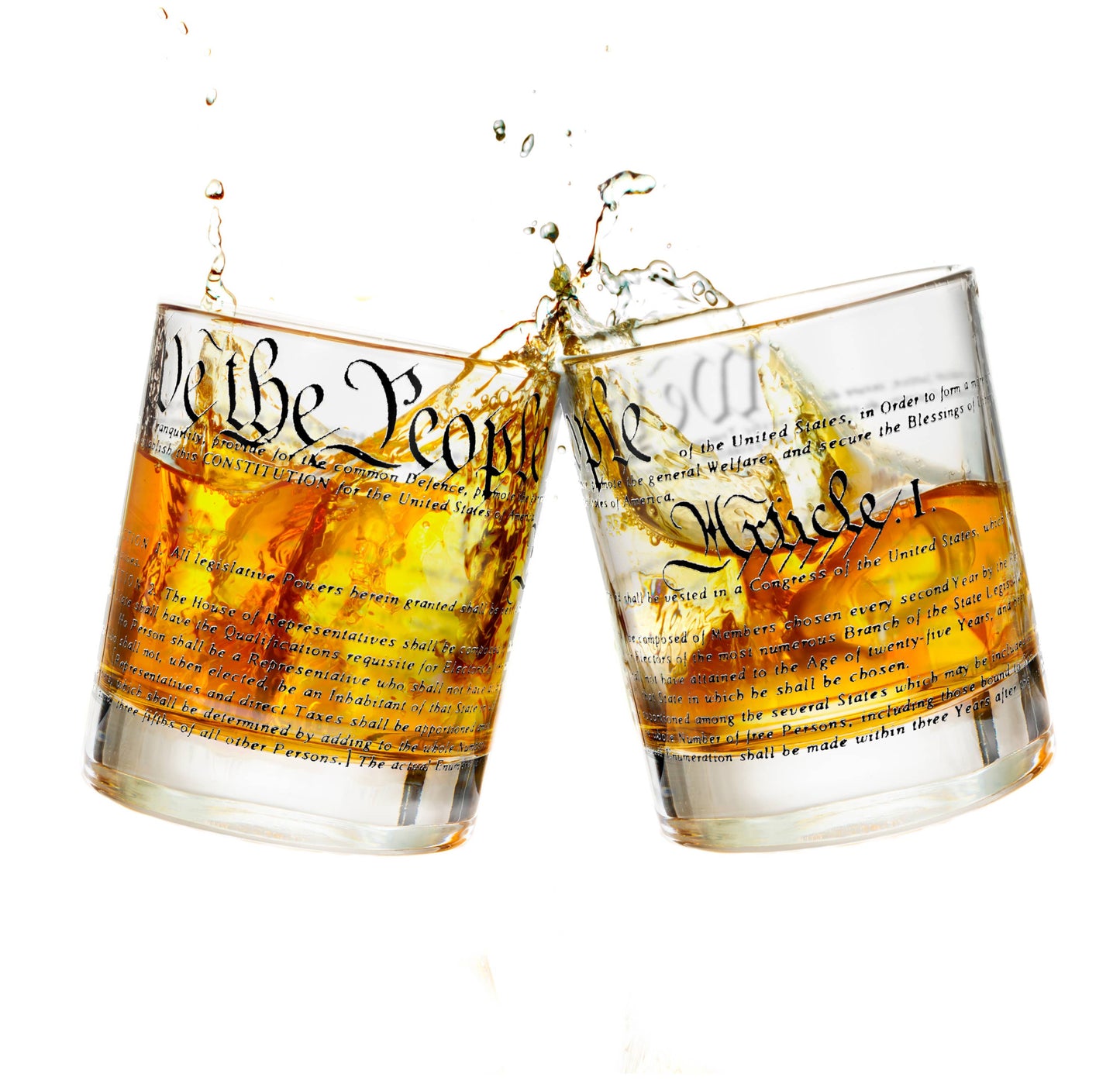 Constitution Whiskey Glasses