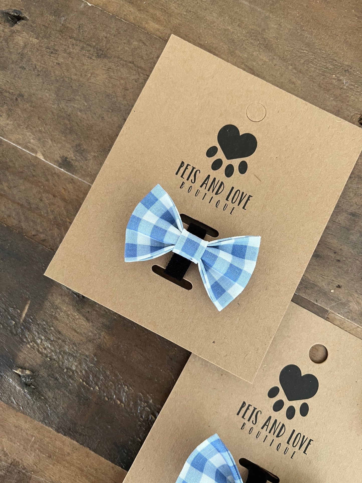 Gingham Pet Bow