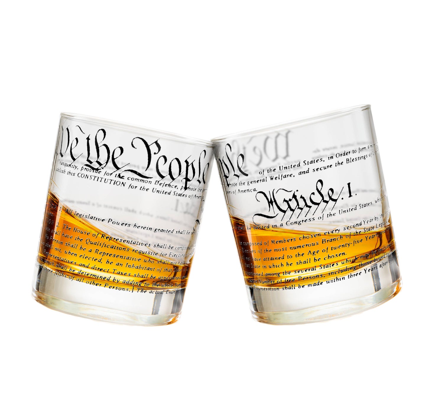 Constitution Whiskey Glasses