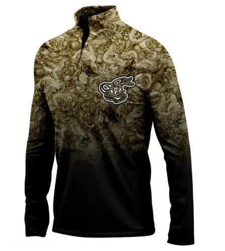 Performance 1/4 Zip - Bayou Gold Seafood