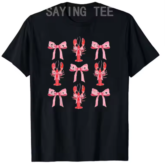 Crawfish & Bow T-Shirt