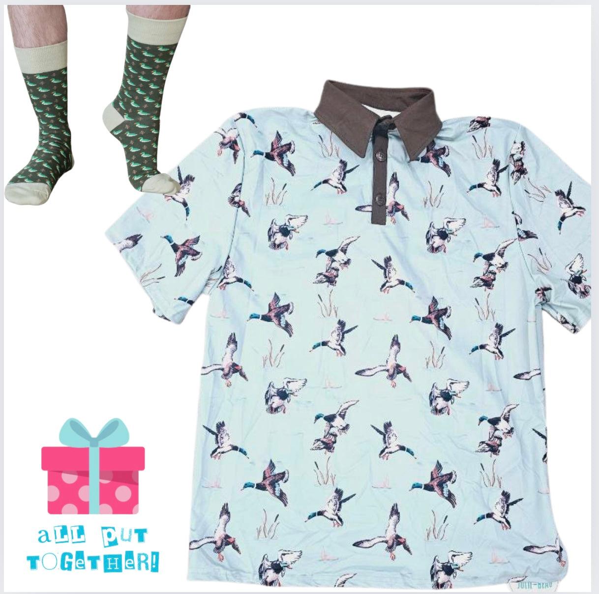 Men's Illustrated Polo