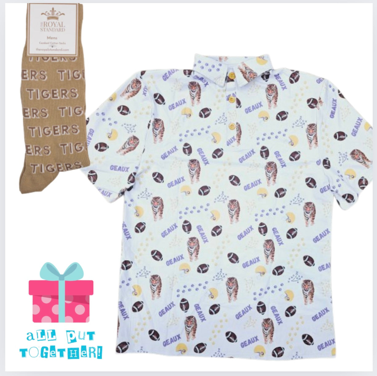 Men's Illustrated Polo