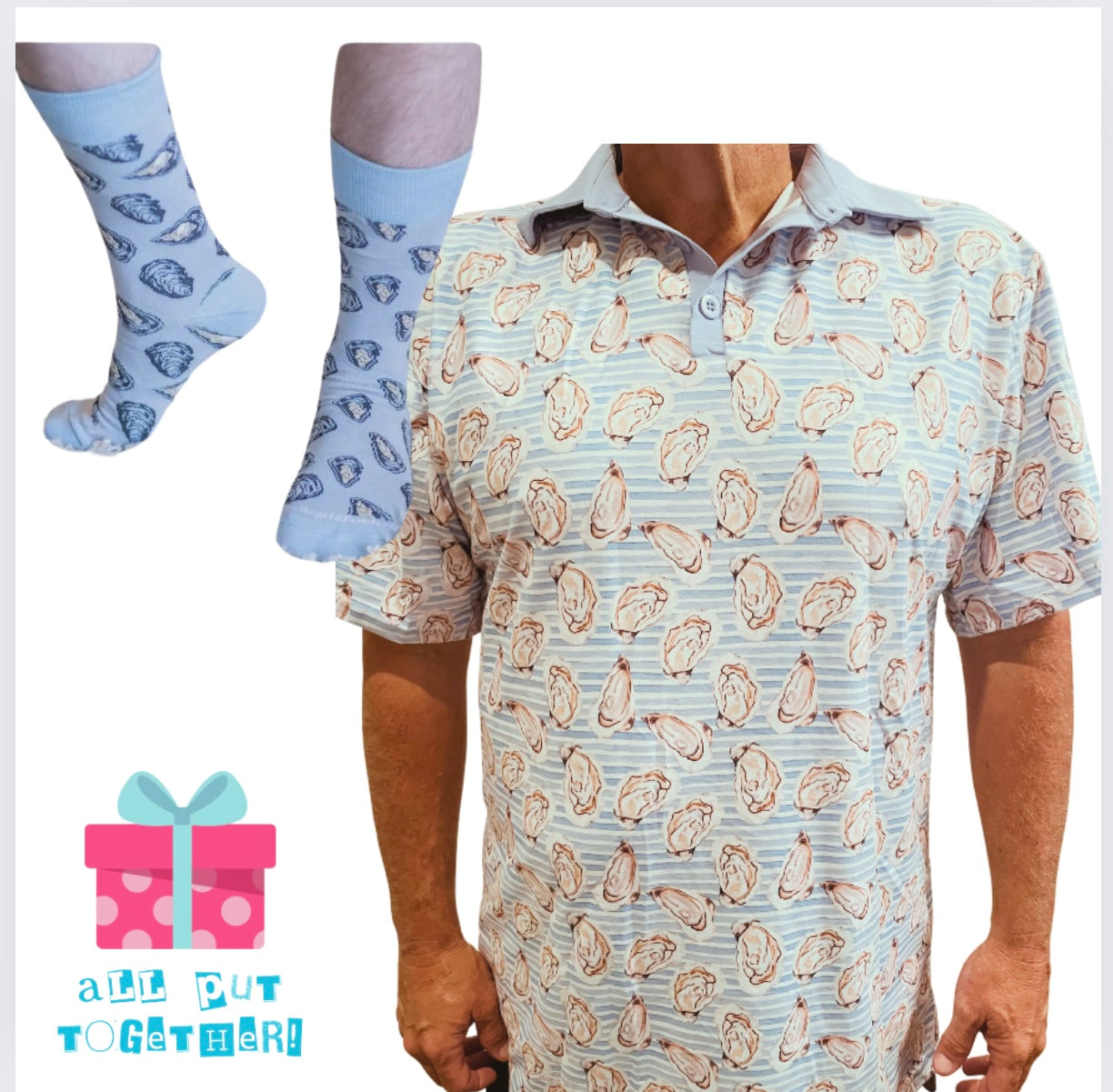 Men's Illustrated Polo
