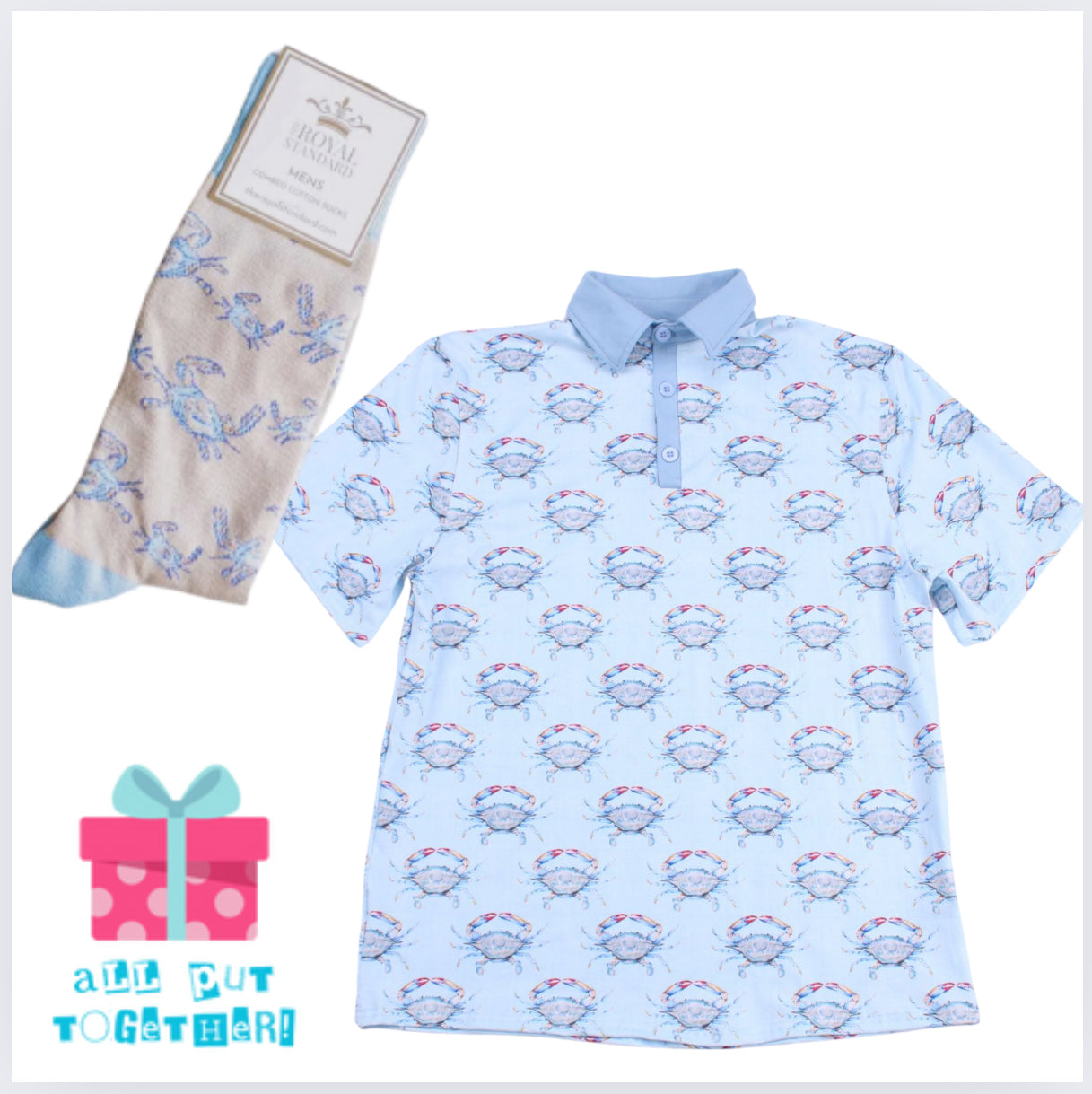 Men's Illustrated Polo