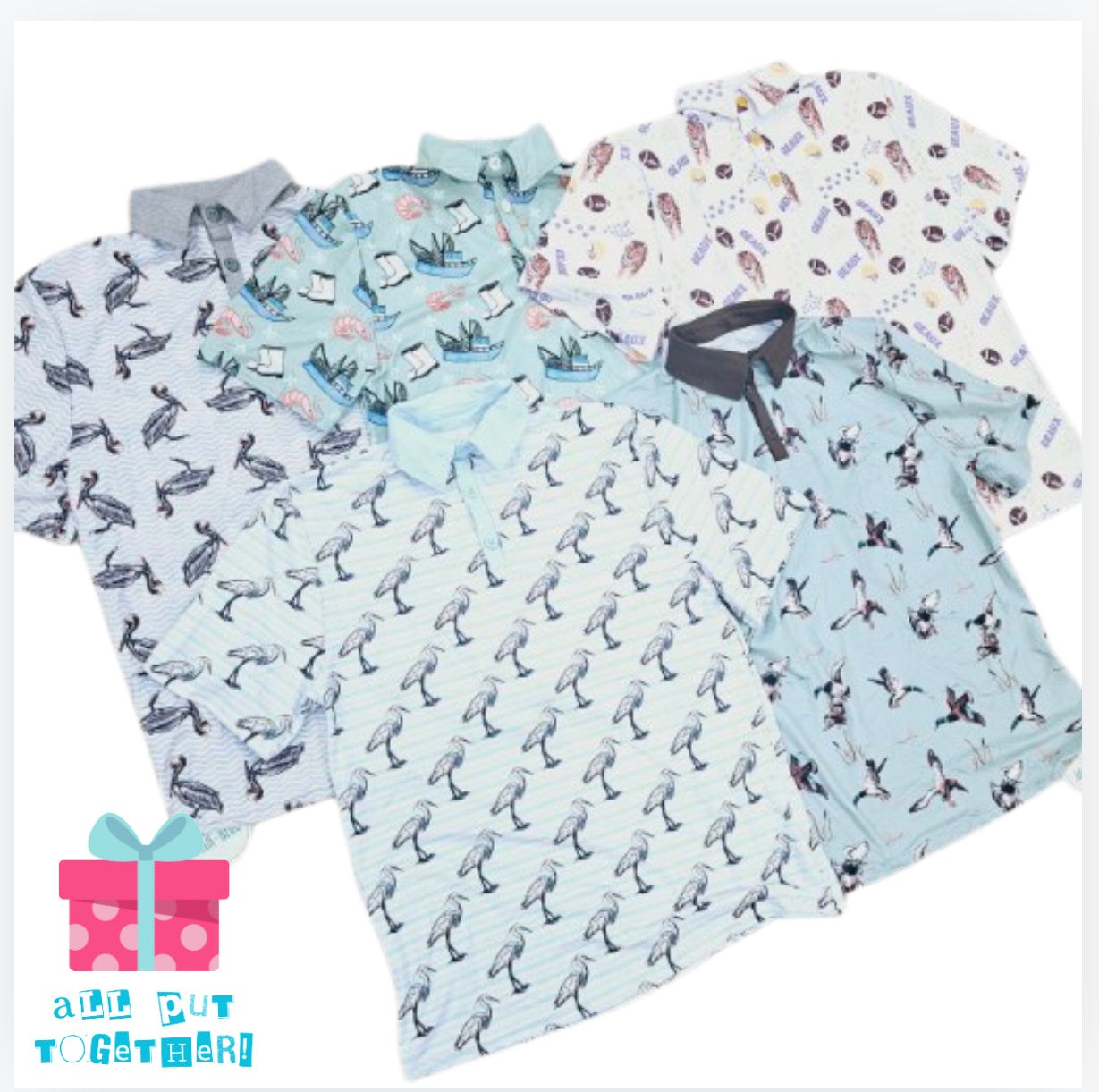 Men's Illustrated Polo