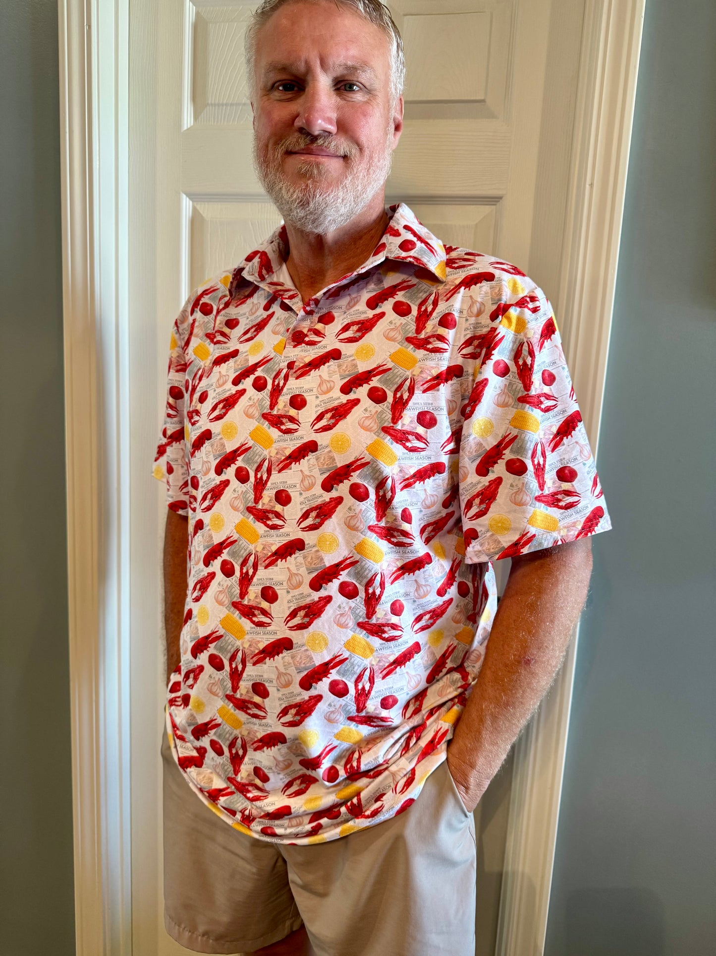 Men's Illustrated Polo