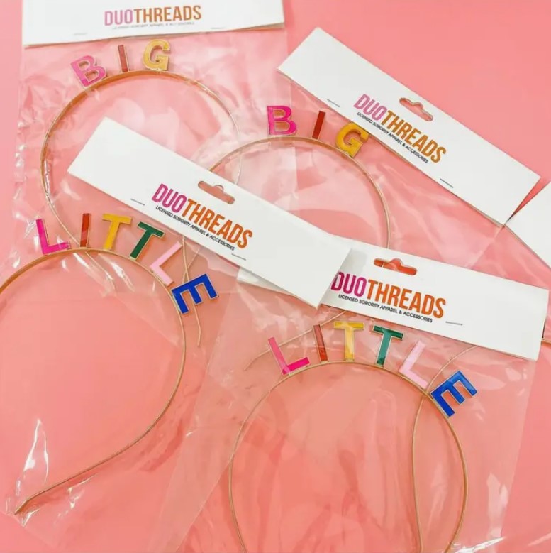 Big/Little Sorority Headbands
