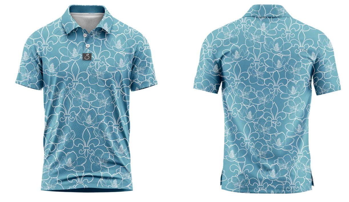 Performance Golf Polo - Magnolia Swag