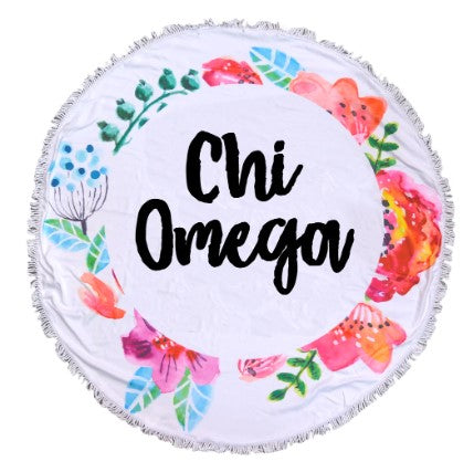 Sorority Beach Towel or Blanket
