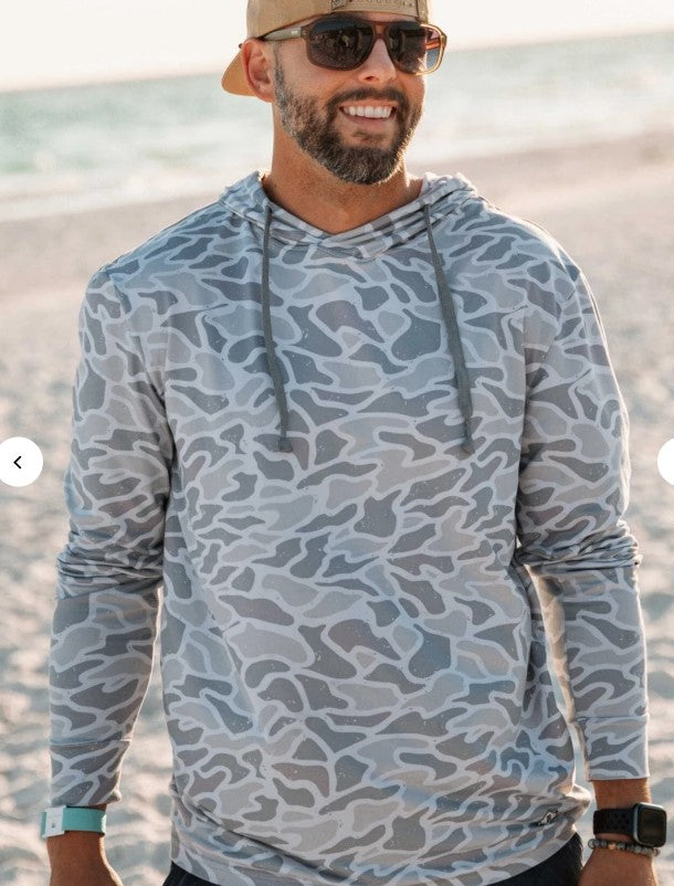 Performance Hoodie - White Camo