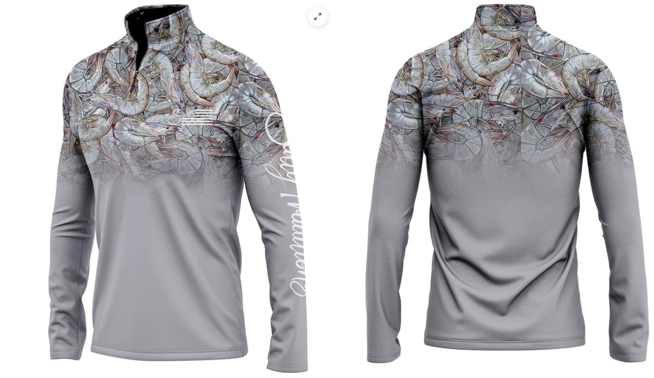 Performance 1/4 Zip - Shrimp