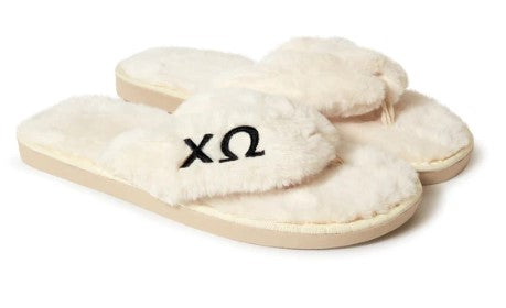 Sorority Open Toe Slippers