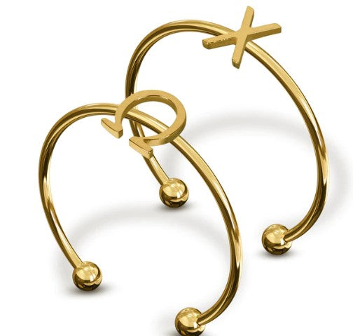 Stacked Sorority Ring Set