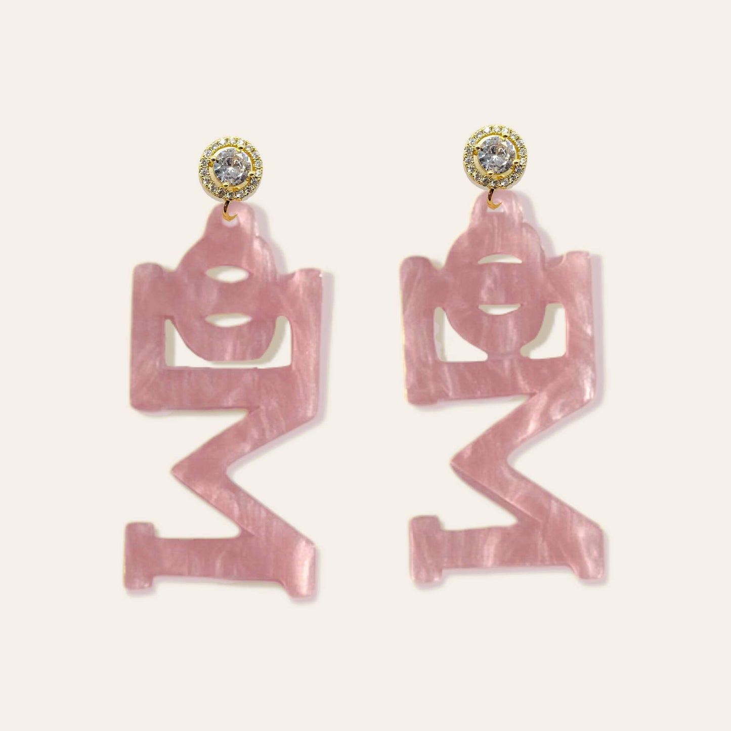 Sorority Acrylic Earrings