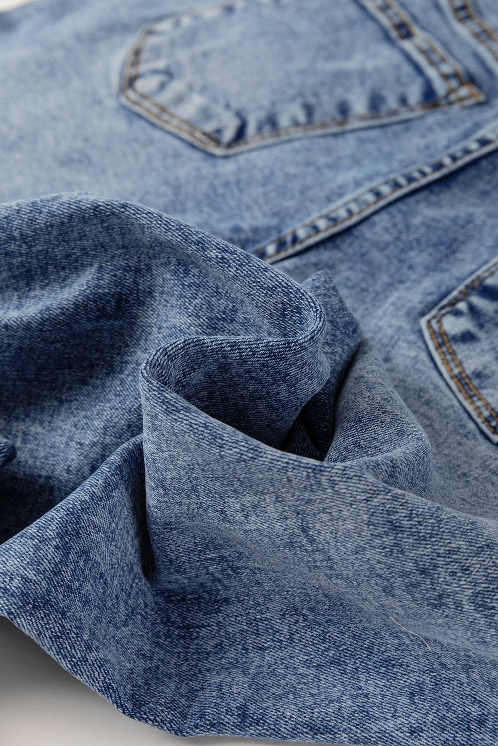 Front Seam High Waist Jeans