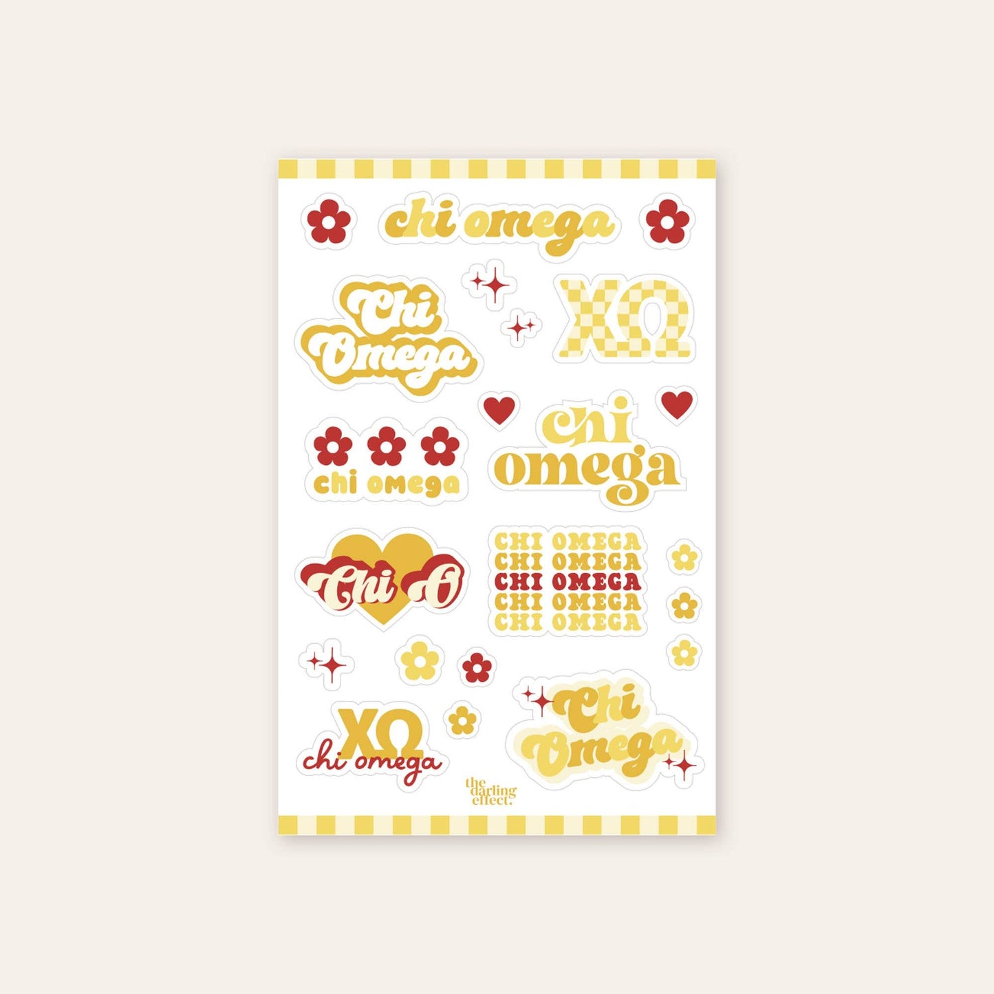 Sorority Sticker Sheet