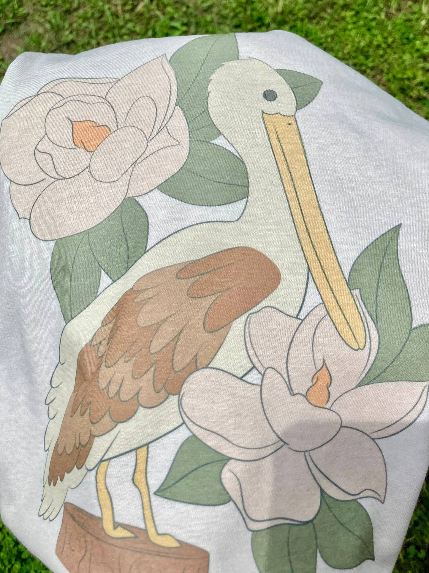 Magnolia & Pelican Tee