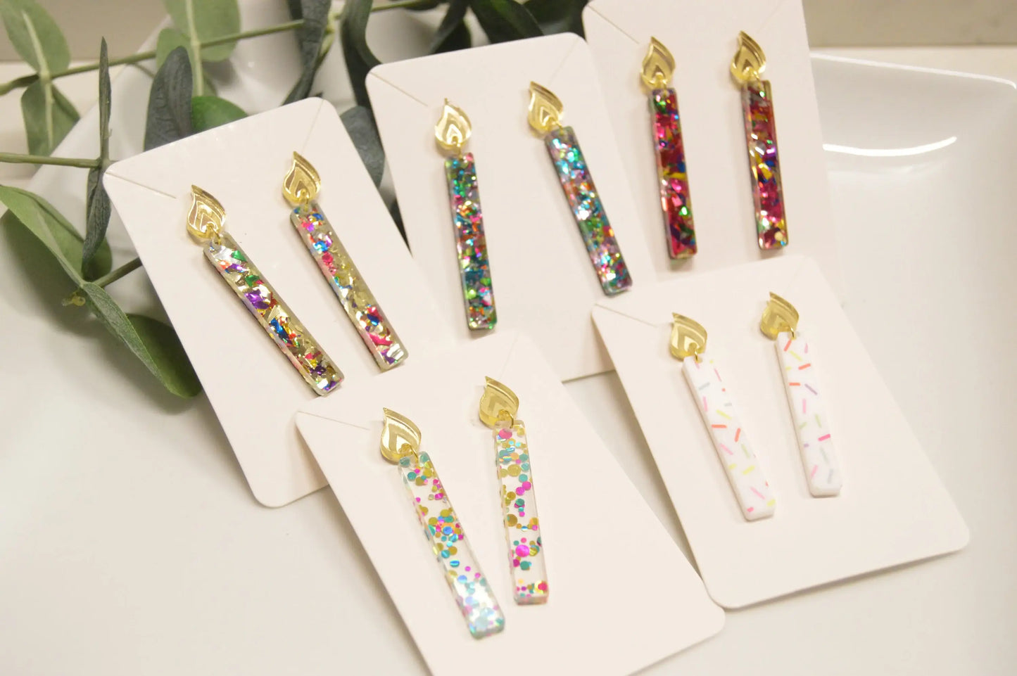 Candle Earrings