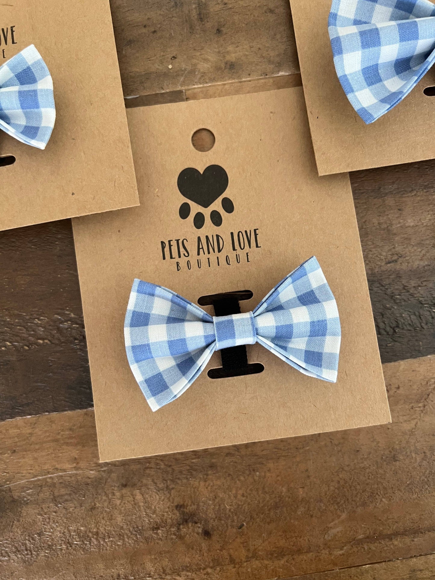 Gingham Pet Bow