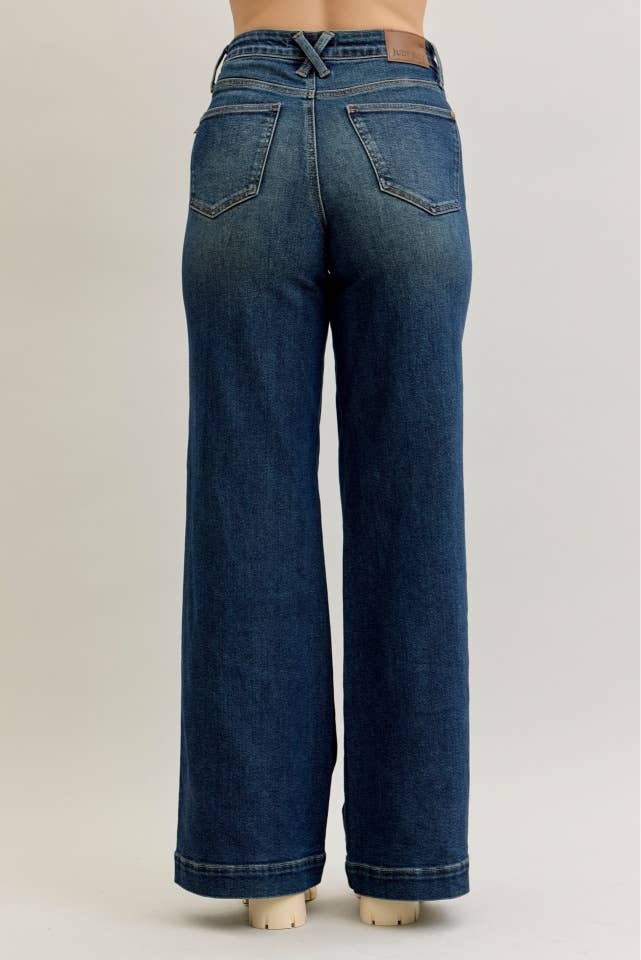 HW Retro Wide TC Front Welt Pockets