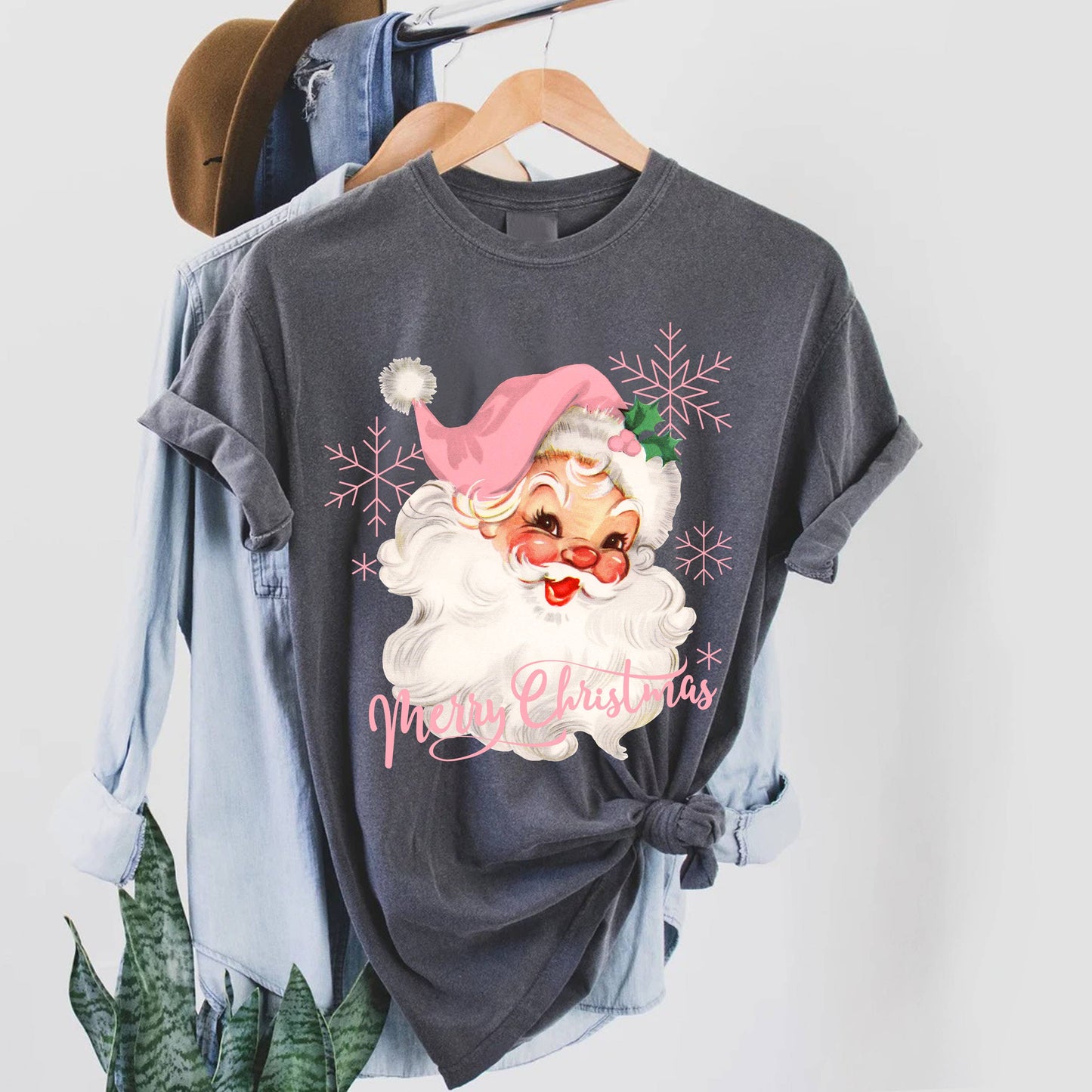 Vintage Santa Claus Graphic T-shirt