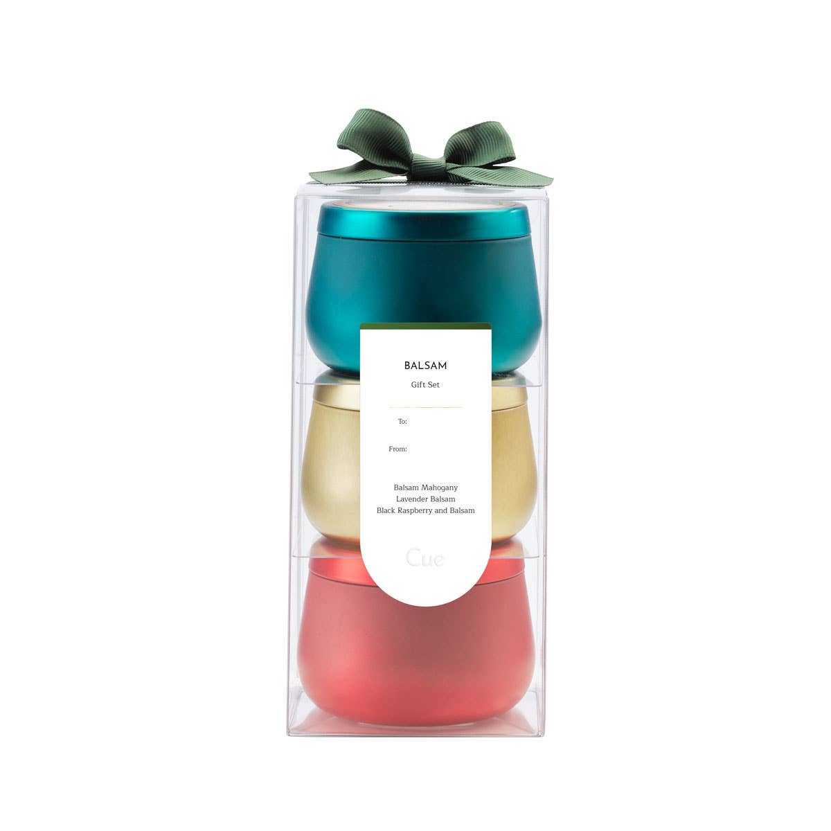 Balsam candle gift set