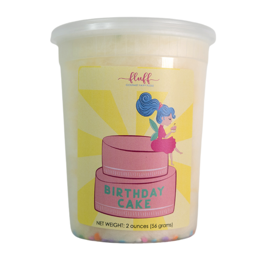 Birthday Cake Cotton Candy