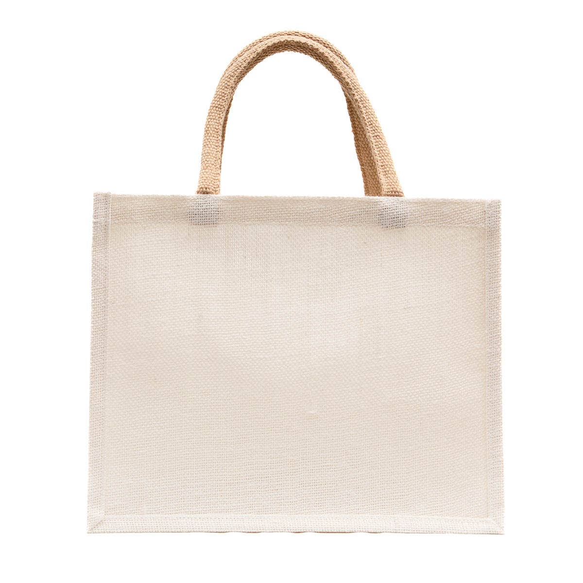 La Couronne Gift Tote   White/Light Gold  12x10x8