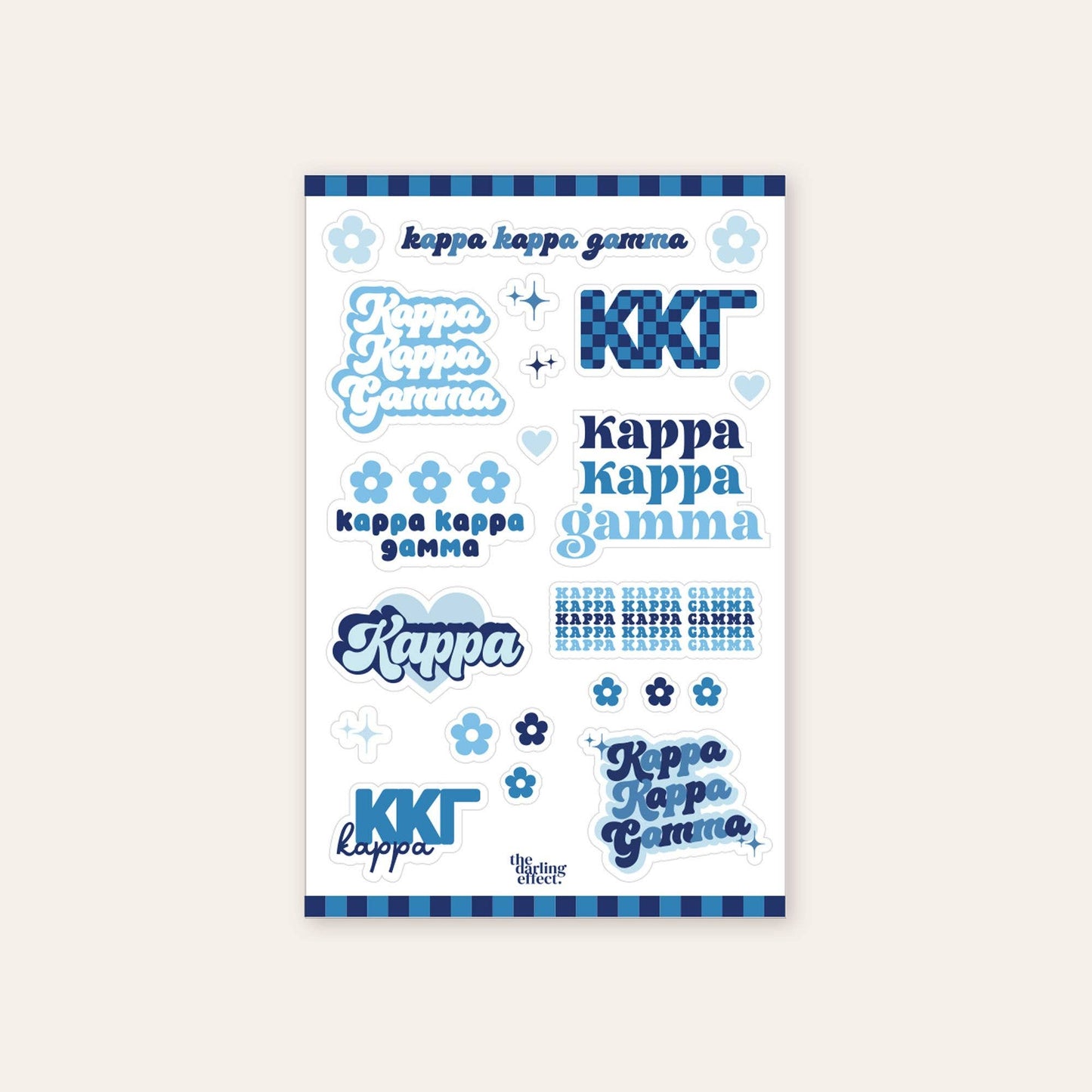 Sorority Sticker Sheet-19 Chapters Available!