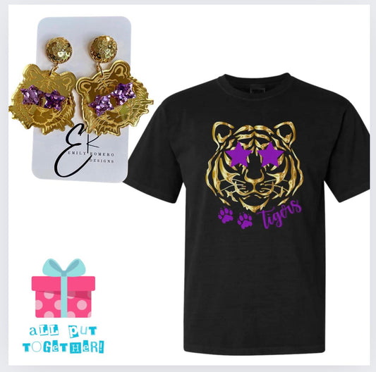 Star Eyed Tiger Tee