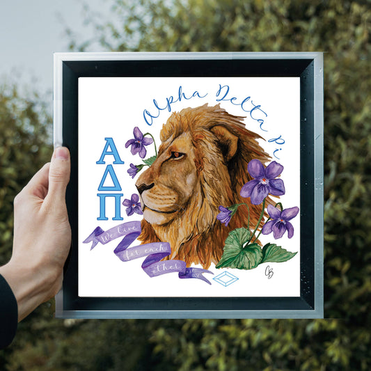 Alpha Delta Pi Collage Print