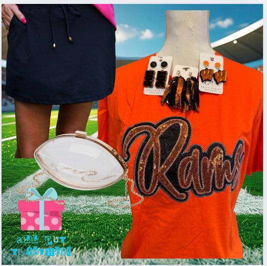 Westlake Rams Sequin Tee