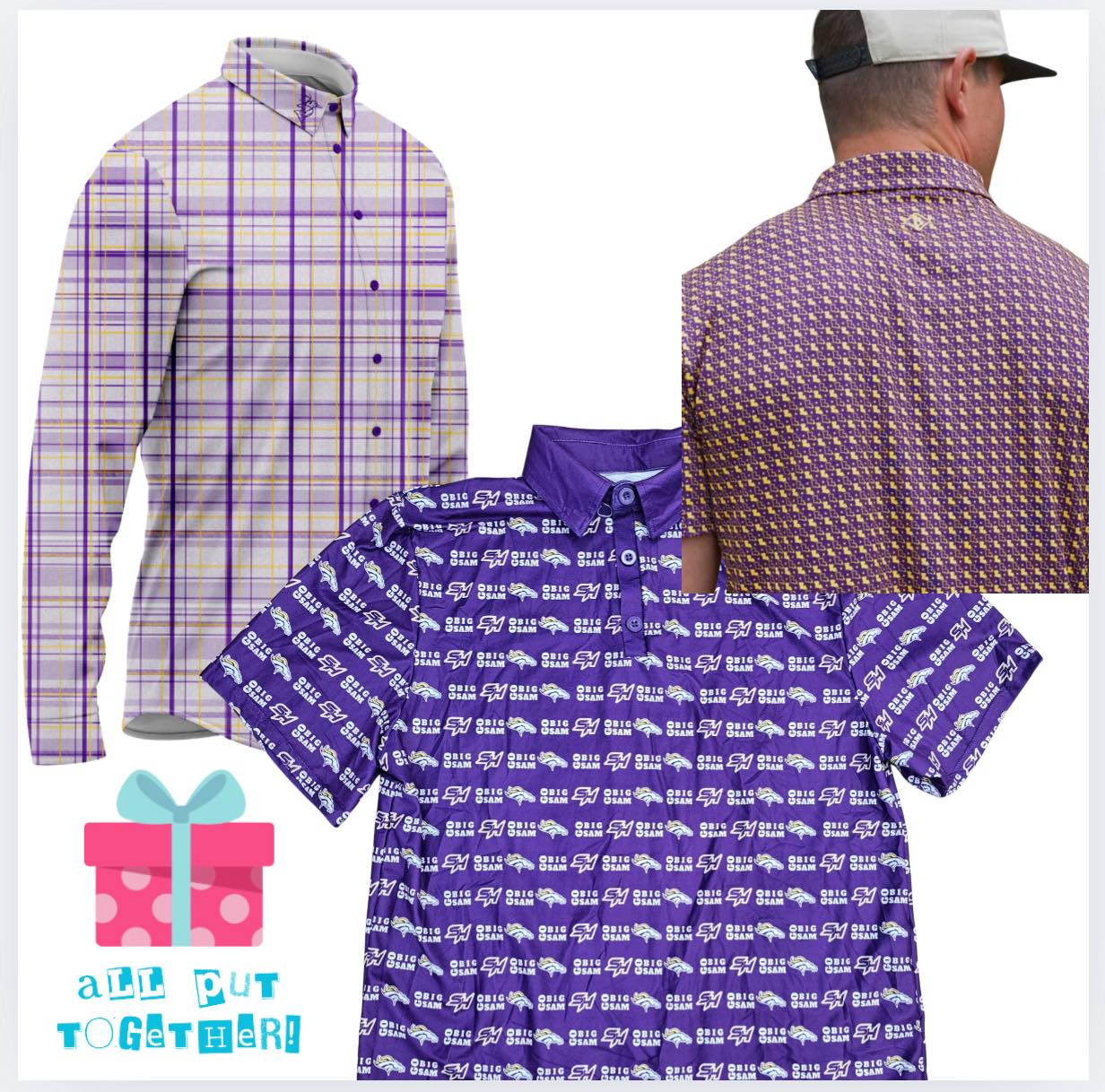 Men's Illustrated Polo