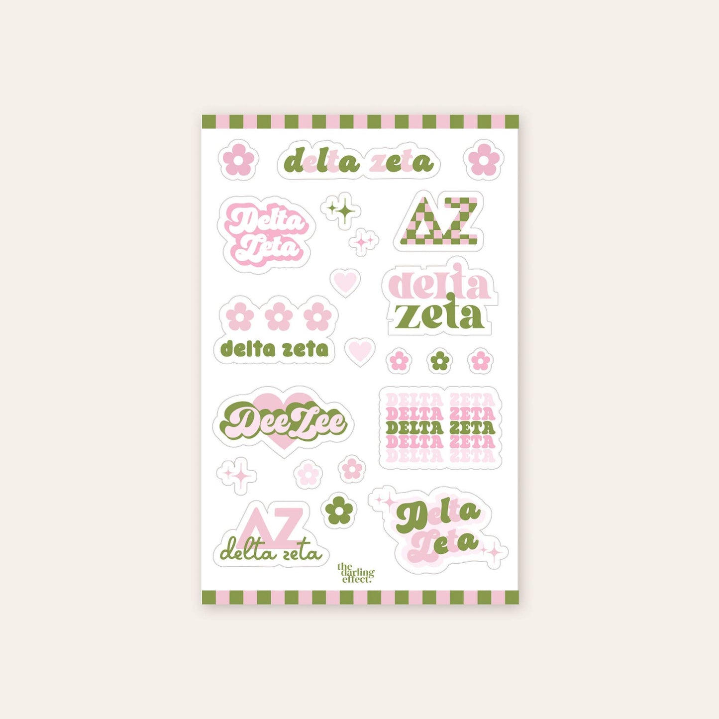 Sorority Sticker Sheet-19 Chapters Available!