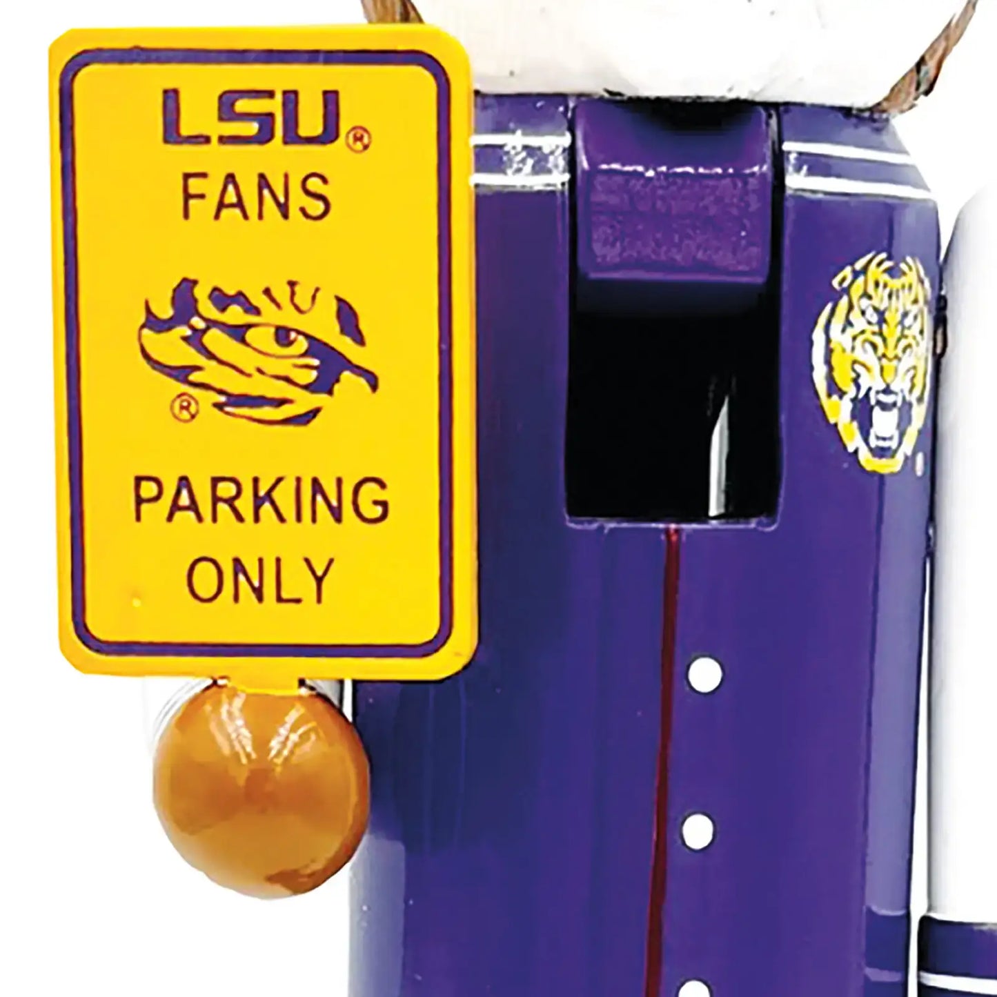 12" LSU Beware of the Tigers Nutcracker