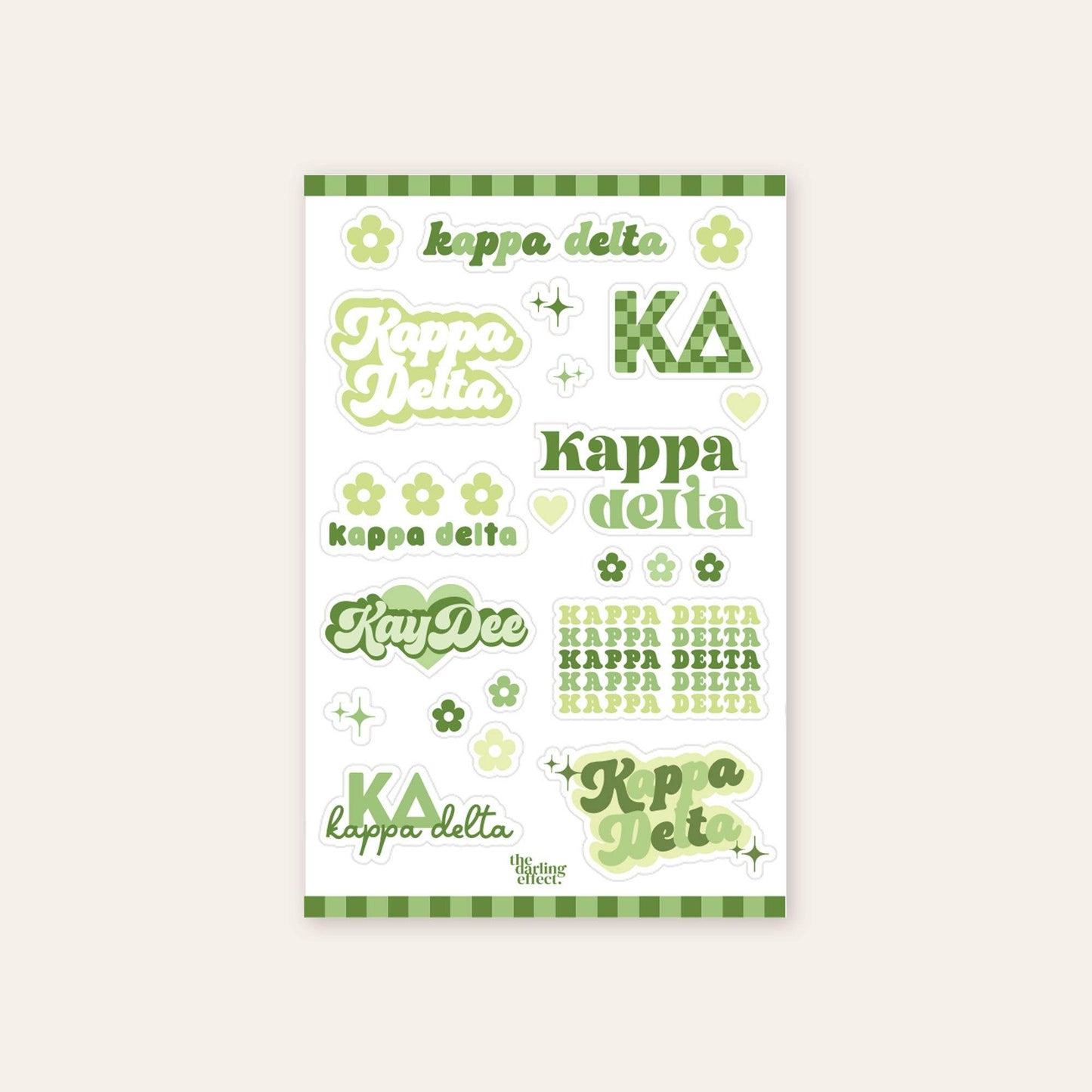 Sorority Sticker Sheet-19 Chapters Available!