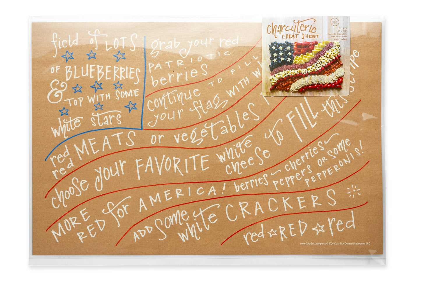 Charcuterie Cheat Sheet | Flag